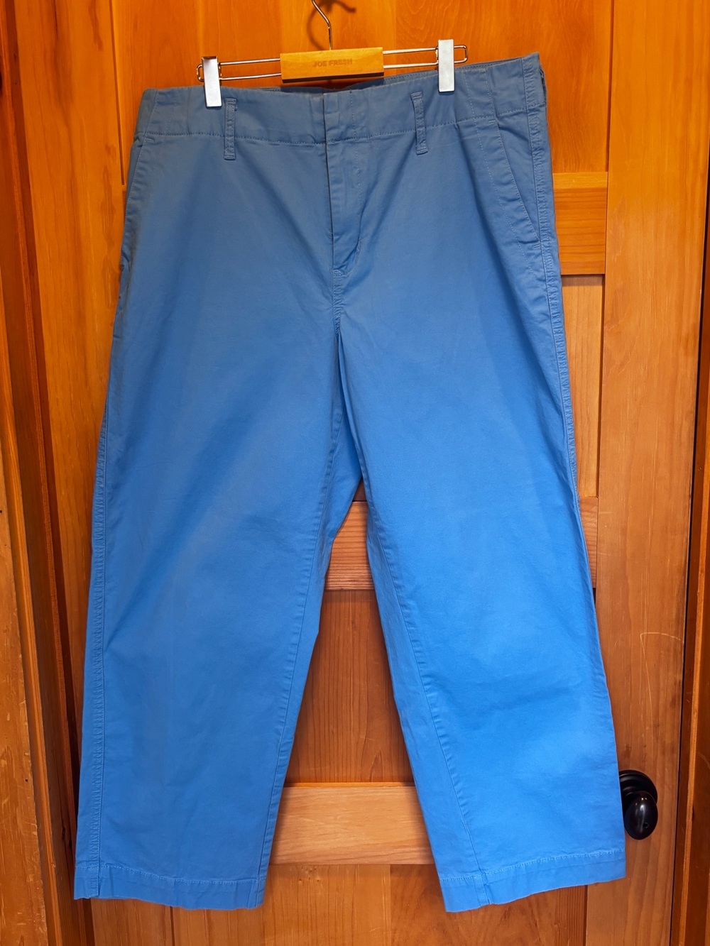 a new day Women’s Light Blue Straight Stretch Ankle pants